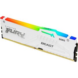 Изображение 2 Оперативная память Kingston Fury Beast White RGB DDR5 32768Mb 5600MHz &mdash; KF556C40BWA-32