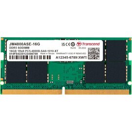 Изображение  Модуль памяти Transcend JetRam SoDIMM DDR5 16384Mb 4800MHz &mdash; JM4800ASE-16G