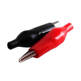 Изображение  Зажим тестерный Lemanso LM9109, Black + Red