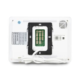 Зображення 3 Домофонна система Bcom BD-760FHD/T White + BT-400FHD Silver, Колір (домофон + панель): білий + срібний