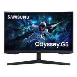 Изображение  Монитор Samsung Odyssey G5 S32CG550 VA Curved 165Hz Black &mdash; LS32CG550EIXCI