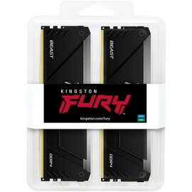 Изображение 5 Модуль памяти Kingston Fury Beast RGB DDR4 2x16384Mb 3600MHz &mdash; KF436C18BB2AK2/32