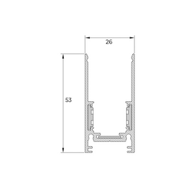 Изображение 2 Шинопровод для светильников Prolum 751006, P20, 2м