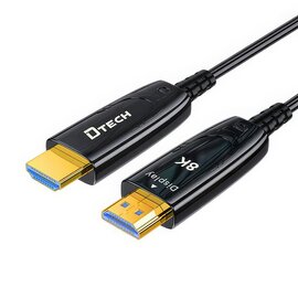 Изображение  Кабель мультимедийный Dtech HDMI 2.1 20m - DT-HOF8020