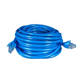 Зображення  Патч-корд кручена пара E-NET UTP Cat 6 CCA (5 м) blue, Довжина кабелю: 5 м