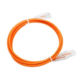 Изображение  Патч-корд витая пара Dtech DT-CAT6eO/002 UTP Cat 6 Cu (2 м) orange, Длина кабеля: 2 м