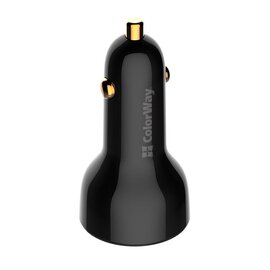 Зображення 3 Зарядний пристрій ColorWay Power Delivery Port PPS USB (USB-A + USB-C, 100W) PD, QC Black &mdash; CW-CHA044PD-BK