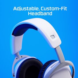 Зображення 3 Навушники HyperX Cloud Stinger 2 PS4/PS5, mini-jack, White-Blue &mdash; 75X29AA