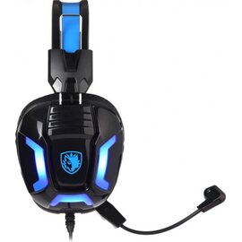 Изображение 4 Наушники Sades SA-702 Element Black/Blue геймерские