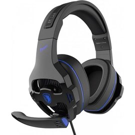 Зображення 4 Навушники Sades SA-726 Ppower Black/Blue зйомний