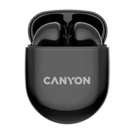 Изображение  Наушники Canyon TWS-6 Black &mdash; CNS-TWS6B для телефона