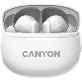 Изображение  Наушники Canyon TWS-8 White &mdash; CNS-TWS8W для телефона