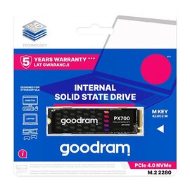 Изображение 4 Накопитель SSD Goodram PX700 1TB M.2 2280 PCIe 4.0 x4 NVMe 3D NAND &mdash; SSDPR-PX700-01T-80