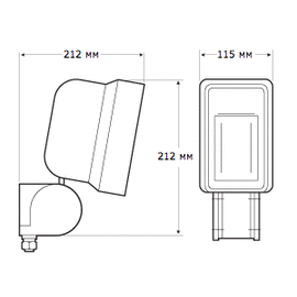 Изображение 2 Датчик движения Optex LRP-100QS