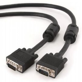 Изображение  Кабель мультимедийный Gembird VGA HD15M/HD15M CC-PPVGA-6B 1.8м.