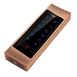 Зображення 2 Контролер зі зчитувачем GreenVision GV-CEM-011 Outdoor Bronze безконтакт + клавіатура, Колір корпусу: бронзовий