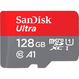 Изображение 3 Карта памяти SanDisk MicroSDXC 128GB Class 10  + SD-adapter - SDSQUAB-128G-GN6MA