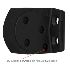 Изображение 4 Доводчик Ryobi D-2005V BC STD Black верхний, Цвет корпуса: черный