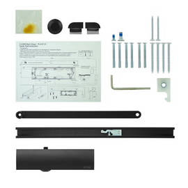 Изображение 5 Доводчик Ryobi D-2200T BC SLD HO Black до 950 мм, Цвет корпуса: черный