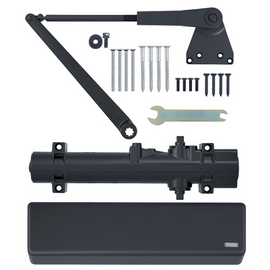 Изображение 5 Доводчик Ryobi DS-4550P BC/DA PRL HO Grey Anthracite параллельная тяга, Цвет корпуса: антрацитовый