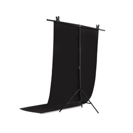 Зображення 6 Фон для фото Visico PVC-1220 Black (120x200см)