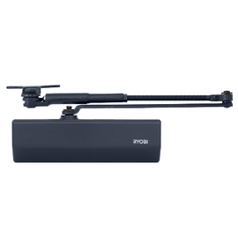 Изображение  Доводчик Ryobi DS-1554P PRL HO Grey Anthracite до 60 кг, Цвет корпуса: антрацитовый