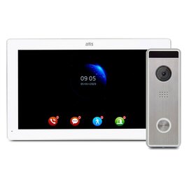 Зображення  Комплект відеодомофона Atis AD-1070FHD/T White + Tantos Triniti HD