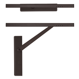 Изображение 3 Доводчик Ryobi DS-3550T BC/DA SLD HO Dark Bronze скользящая тяга, Цвет корпуса: бронзовый