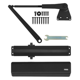 Изображение 4 Доводчик Ryobi DS-3550P BC/DA PRL HO Black до 80 кг, Цвет корпуса: черный