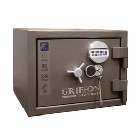 Зображення  Вогне-зламостійкий сейф Griffon CLE III.37.K.E суміщений (код + ключ) замок