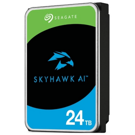Зображення  Жорсткий диск Seagate SkyHawk Al Surveillance 24Tb 7200rpm 256MB Buffer SATA III — ST24000VE002