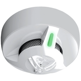 Зображення  Пожежний Комбінований датчик Tiras Detecto MLT10 White провідної зв`язку, Колір: білий