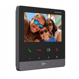 Зображення 3 Домофонний комплект HikVision DS-KH6100-E1 + DS-KV6103-PE1(С) сенсорні кнопки