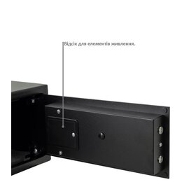 Зображення 4 Мебельний сейф Tesa TES-STF2LDNV3 суміщений (код + карточка) замок