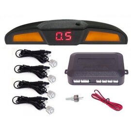Зображення  Парктронік Baxster PS-418-10 Silver, Колір датчиків: сріблясті