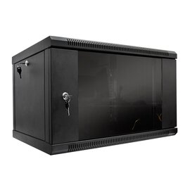 Зображення  Комутаційна шафа SteelNet 7U, 600 x 400, Black