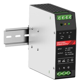Зображення 2 ДБЖ імпульсний Kraft Energy PSU-1210DIN (43-00109), Струм (А): 10 А