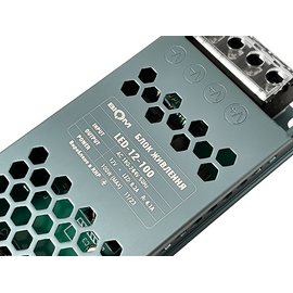 Зображення 4 Блок живлення Biom LED-12-100 на 8.3 A, Струм (А): 8.3 A