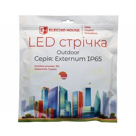 Зображення 2 Світлодіодна LED стрічка ElectroHouse EH-STR8IP