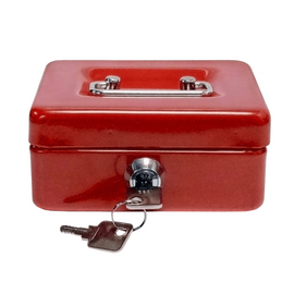 Изображение  Кэшбокс Technomax TS0038 Red/Blue/White 1 замок