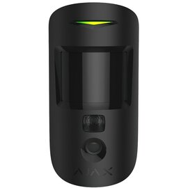 Изображение  Датчик движения Ajax MotionCam S (PhOD) Black беспроводной связи, Цвет: черный