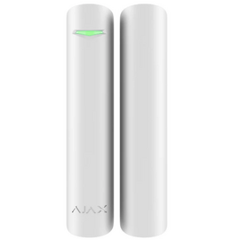 Зображення  Датчик відкриття Ajax DoorProtect S Plus White безпровідного зв`язку, Колір: білий