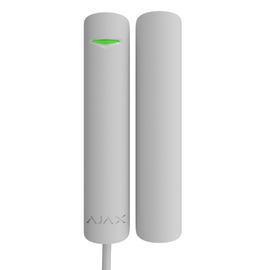 Зображення  Датчик відкриття Ajax DoorProtect G3 Fibra White провідної зв`язку, Колір: білий