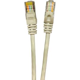 Зображення  Патч-корд кручена пара Gear GPC-UTPCURJ45-3G UTP Cat.5e (3 м) grey, Довжина кабелю: 3 м