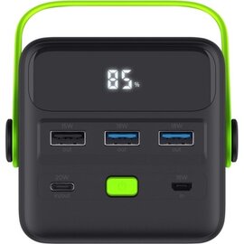 Изображение 4 Повербанк Trust Redoh XXL, 50000мАx, 3хUSB-A/USB-C, 20W, Black - 25196
