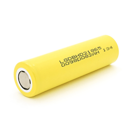 Изображение  Аккумулятор LG LGHD2, 18650 Li-Ion, 3000mAh, Yellow