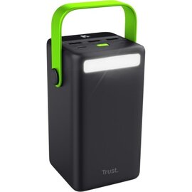 Изображение  Повербанк Trust Redoh XXL, 50000мАx, 3хUSB-A/USB-C, 20W, Black - 25196