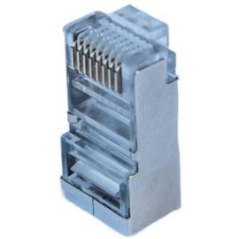 Изображение  Коннектор RJ45 Gear GC-FTPC5E8P8CRJ45-100 (100 шт.) упаковка