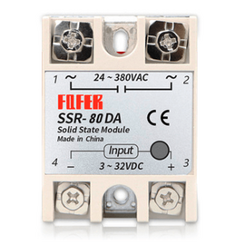 Изображение  Твердотельное реле FQFER SSR-80DA