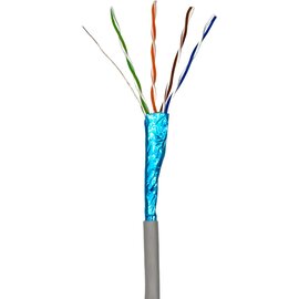Зображення  Кабель вита пара Gear FTP 5e 4х2х0, 51 CCA внутр. (ал+мідь) 305м